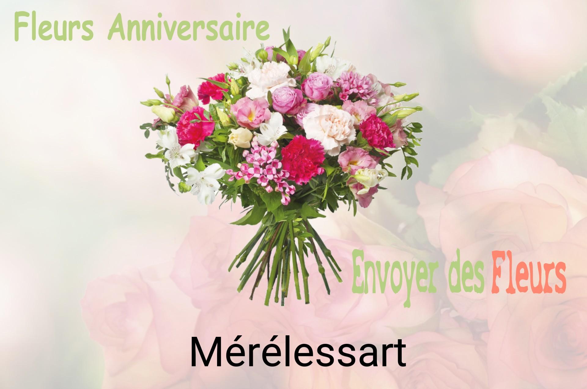 Bouquet de fleurs d’anniversaire livré à Mérélessart